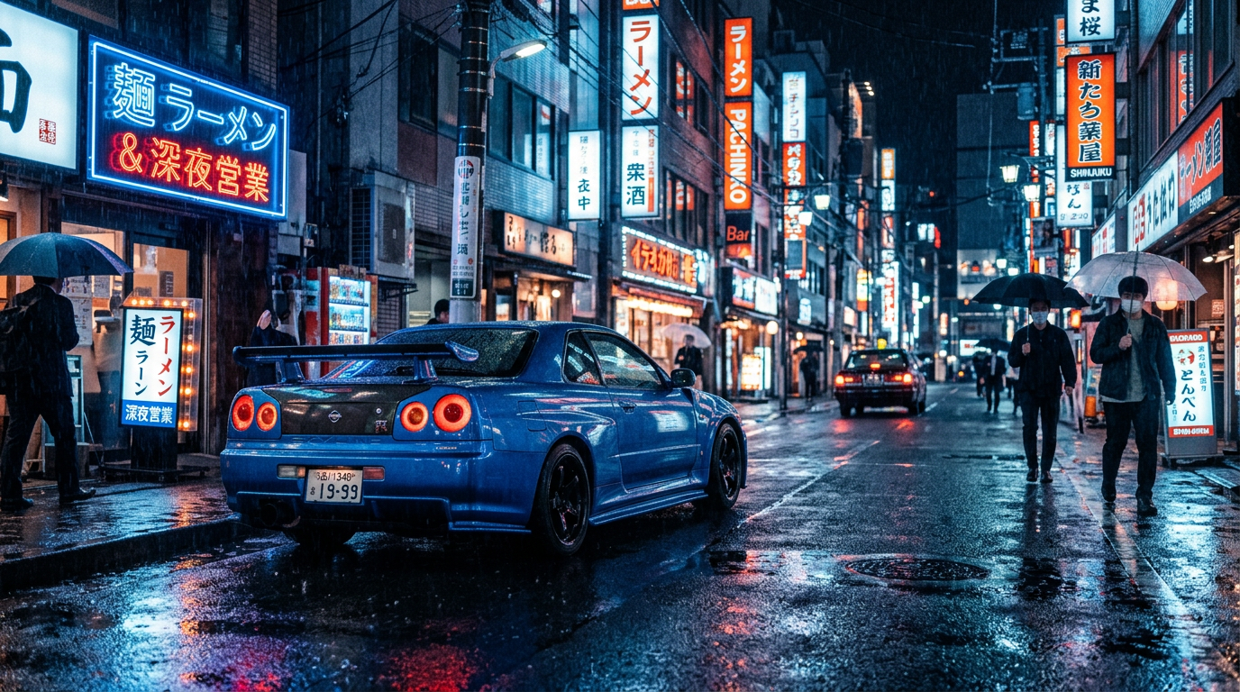 Tokyo at 2 AM